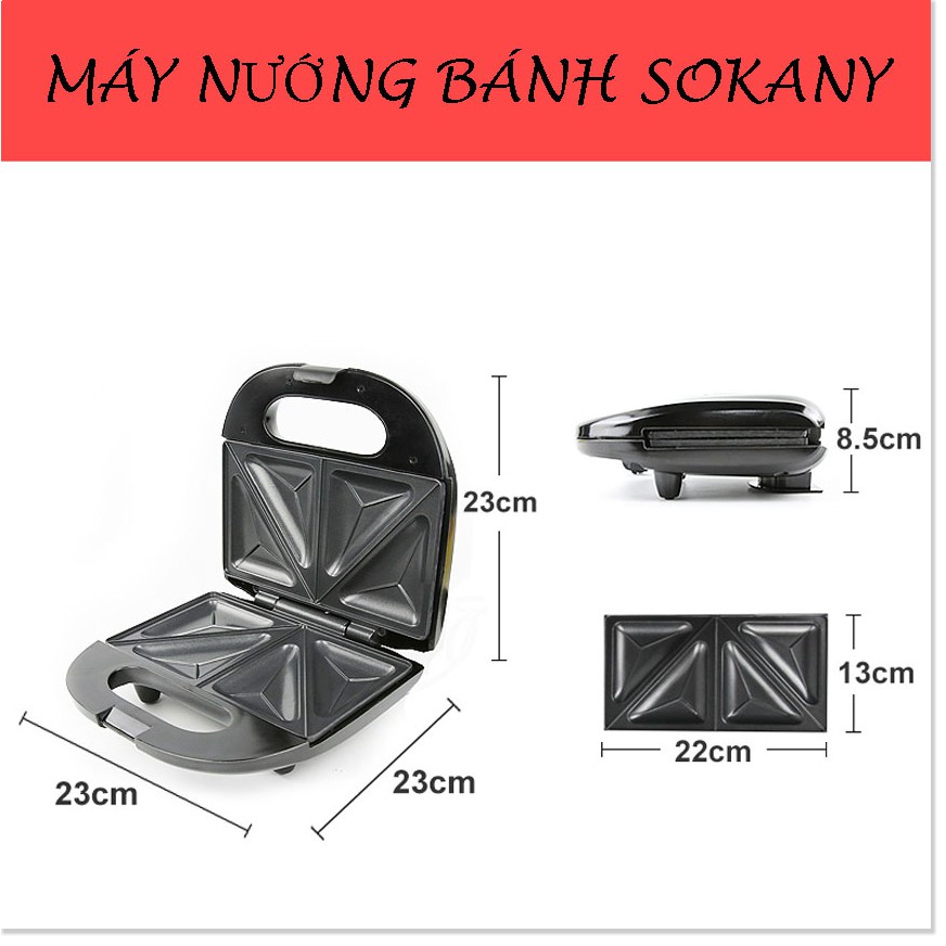 Mua ngay Máy làm bánh Hotdog, sanwich, bánh trứng và nhiều loại bánh thơm ngon khác, Máy nướng bánh hình tam giác, máy l