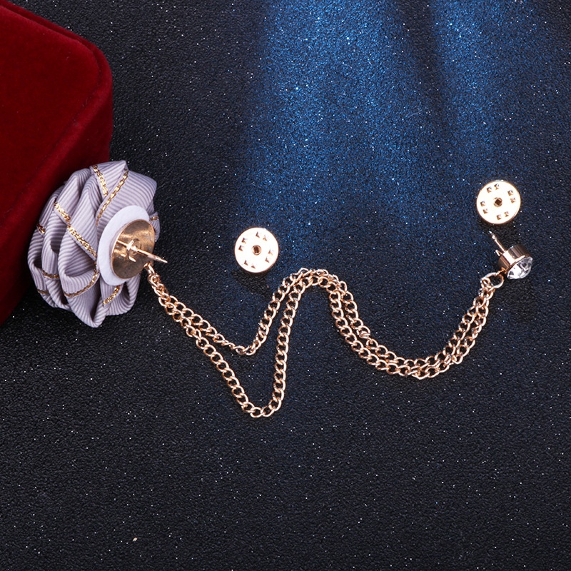 EFAN Trâm Cài Áo Hình Hoa Hồng Nhiều Màu Sắc Thời Trang Hàn Quốc