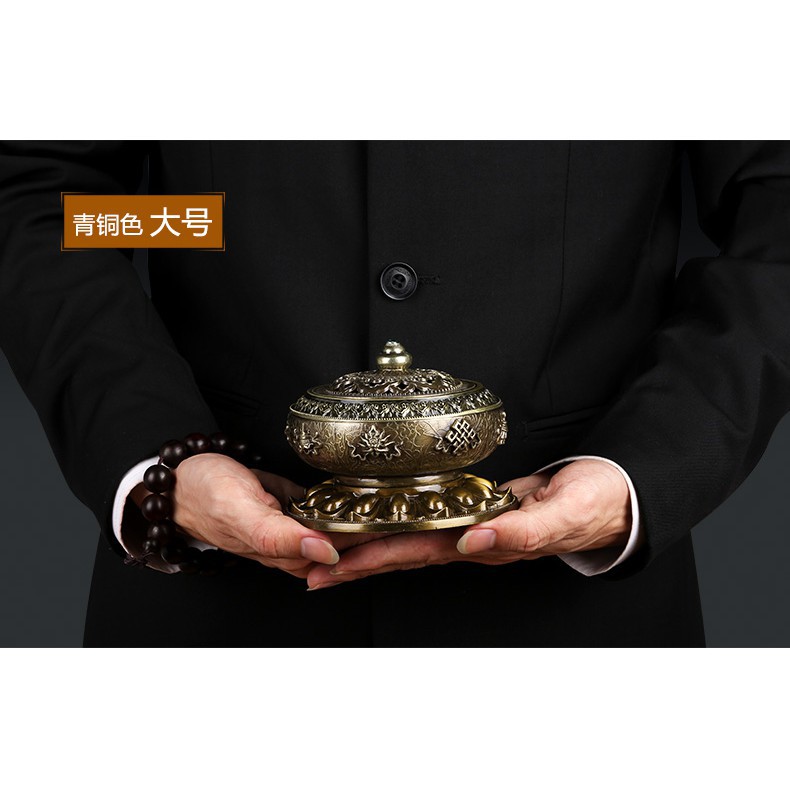 Lư xông trầm hương phong cách mật tông