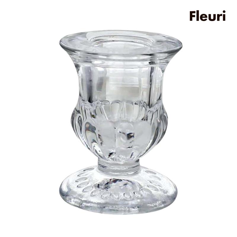 Giá Đỡ Nến Trong Suốt Dùng Trang Trí Phòng Khách / Tiệc Cưới