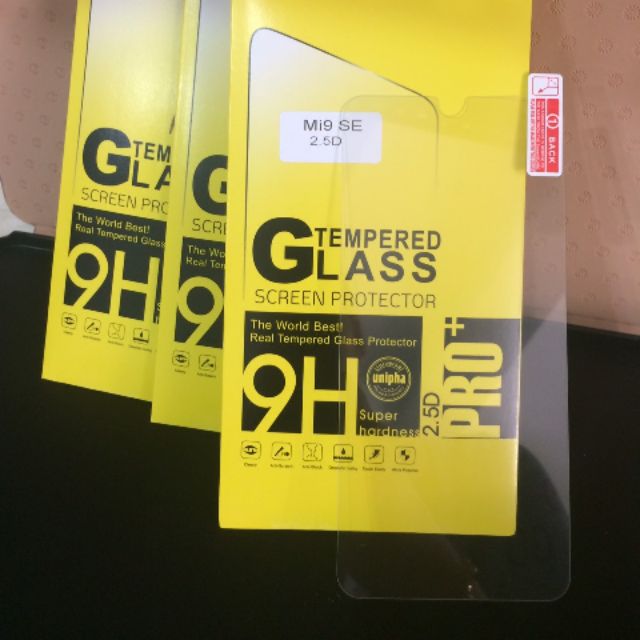 Bộ 3 kính cường lực cao cấp cho Xiaomi Mi9 SE