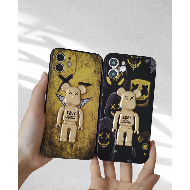 Ốp điện thoại iphone mặt ma be@rick bảo vệ camera ốp iphone 6/6s/7/8/se2020/x/xr/xsmax/11pro/12pro/13promax