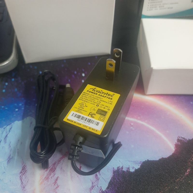 Nguồn Adapter 12V 2.5A ACTIONTEC có đèn báo, đủ công suất bảo hành 12 tháng