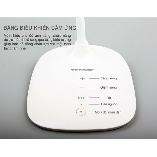 ĐÈN HỌC CHỐNG CẬN CHO BÉ TIROSS TS1804 BA LAN