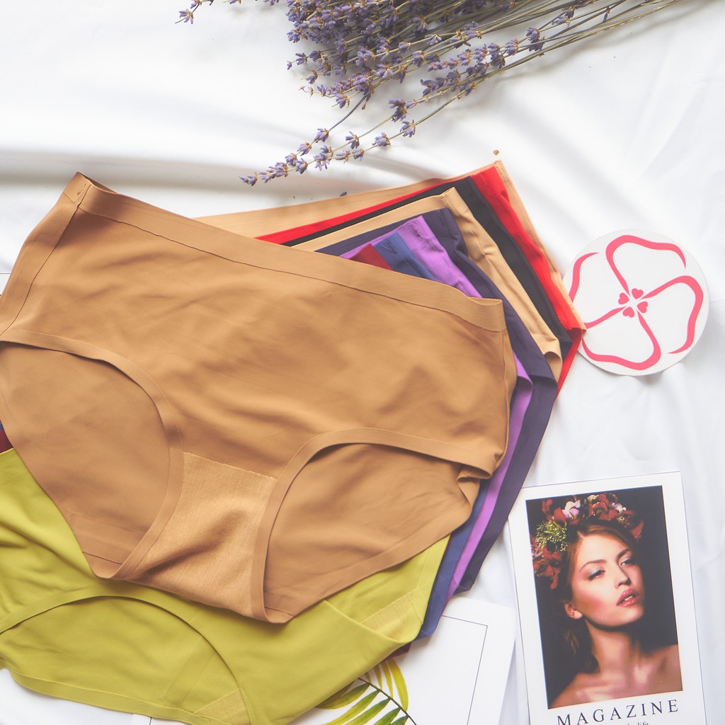 Quần Lót Su Trơn Không Đường May Co Dãn Siêu Thoáng Mát KBRA 5032