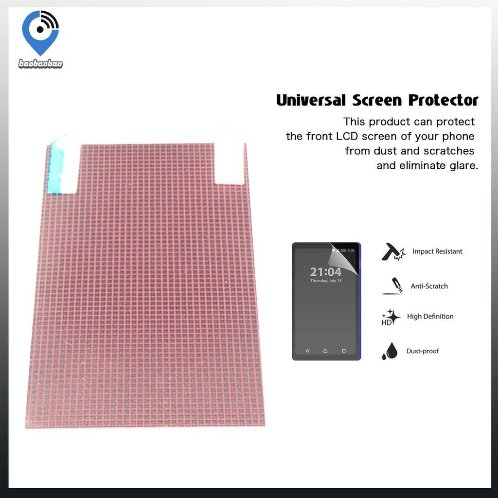 【In stock】【Cod】Protective Film Universal Smart Phone Screen Tablet GPS Protective Film | WebRaoVat - webraovat.net.vn