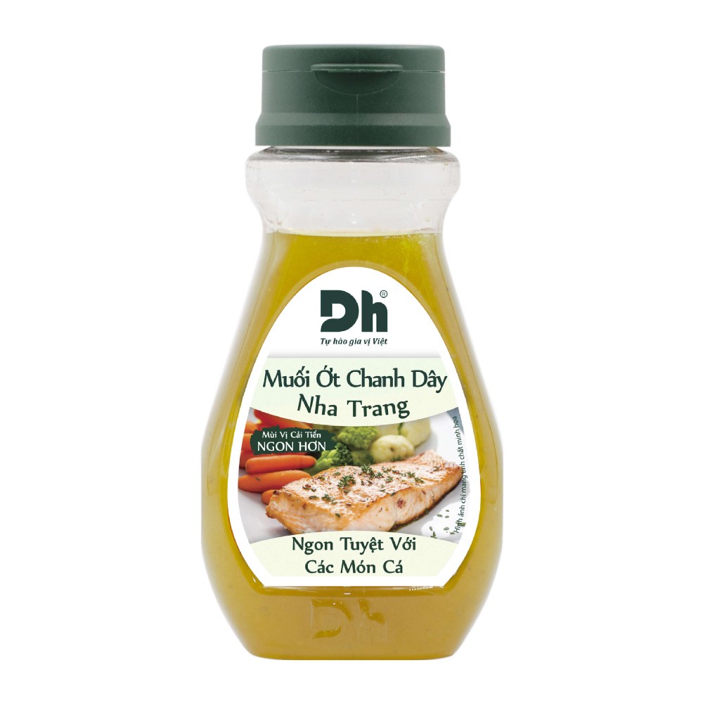 DH FOODS - MUỐI ỚT CHANH DÂY NHA TRANG - CHAI 200G