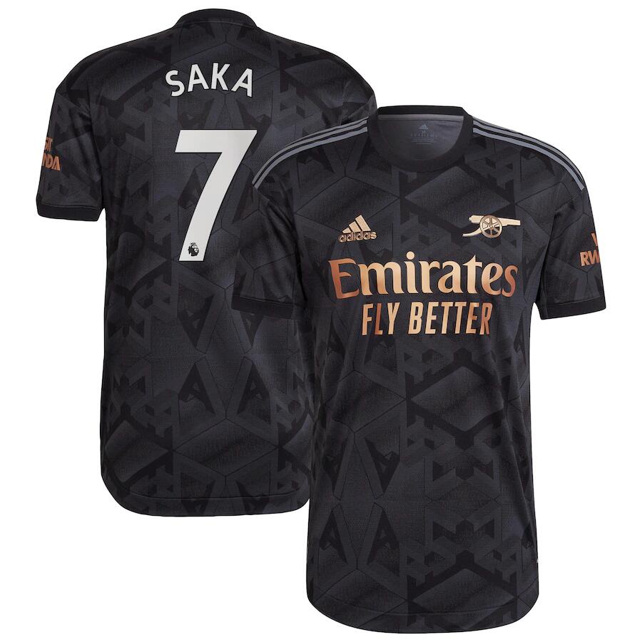 Áo Bóng Đá Câu Lạc Bộ Arsenal Mùa Giải Sân Khách Sân Khách 2022-23 Jersey G.JESUS SAKA Gabel JESUS SMITH ROWE PEPE THOMAS Số 22 23