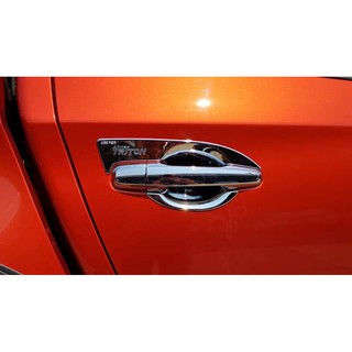 Ốp hõm cửa triton đời 2015 - 2020 nhựa abs mạ crom cao cấp