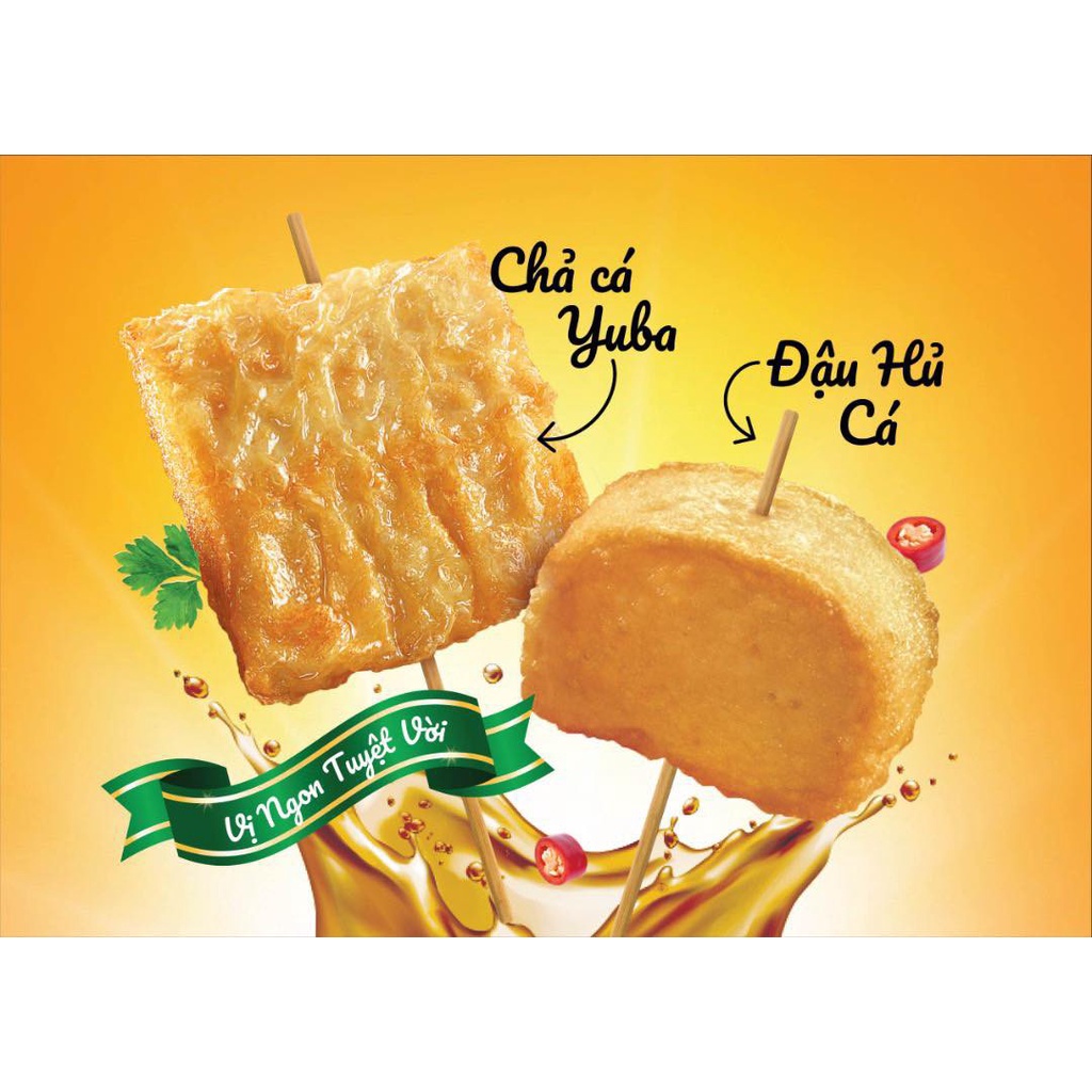 Chả Cá Yuba EB Hàng Thượng Hạng - Viên Thả Lẩu Malaysia