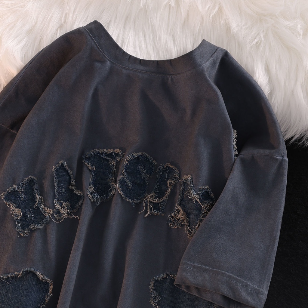 Áo Thun Tay Ngắn In Chữ Thời Trang Dành Cho Nam Và Nữ