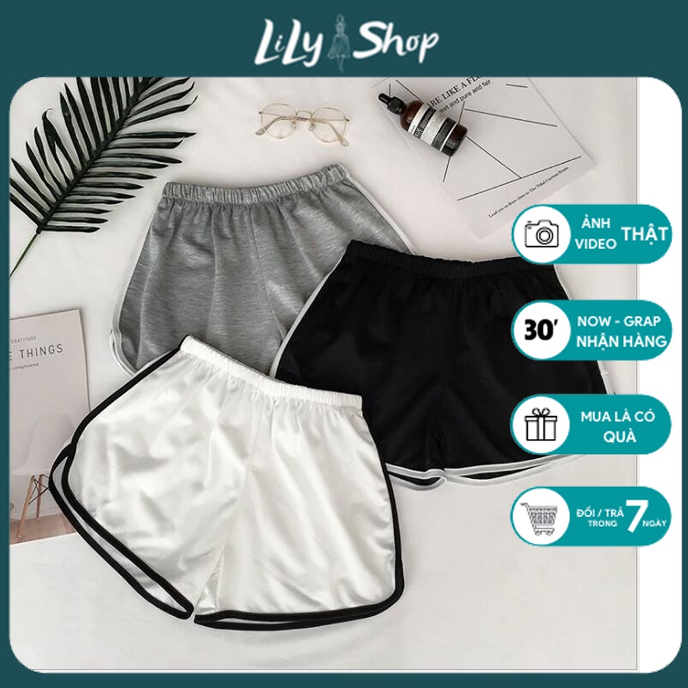 Quần Đùi Nữ Mặc Nhà,Tập Gym,Co Dãn Thoải Mái FREESIZE quần đùi mùa hè chất cotton thoáng mát, thấm hút mồ hôi | BigBuy360 - bigbuy360.vn