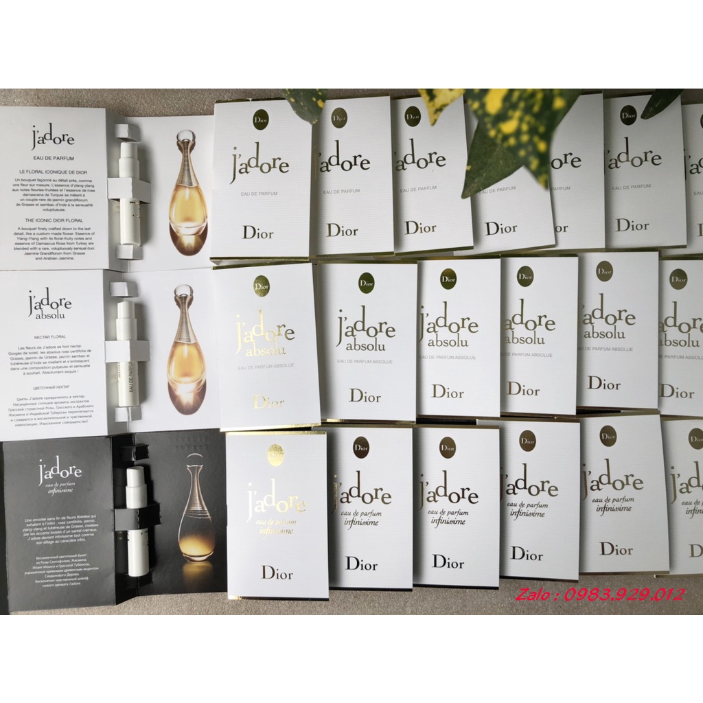 Mẫu thử Nước hoa Dior Jadore