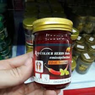 Dầu Cù Là Ớt Đỏ Hot Balm Thái Lan