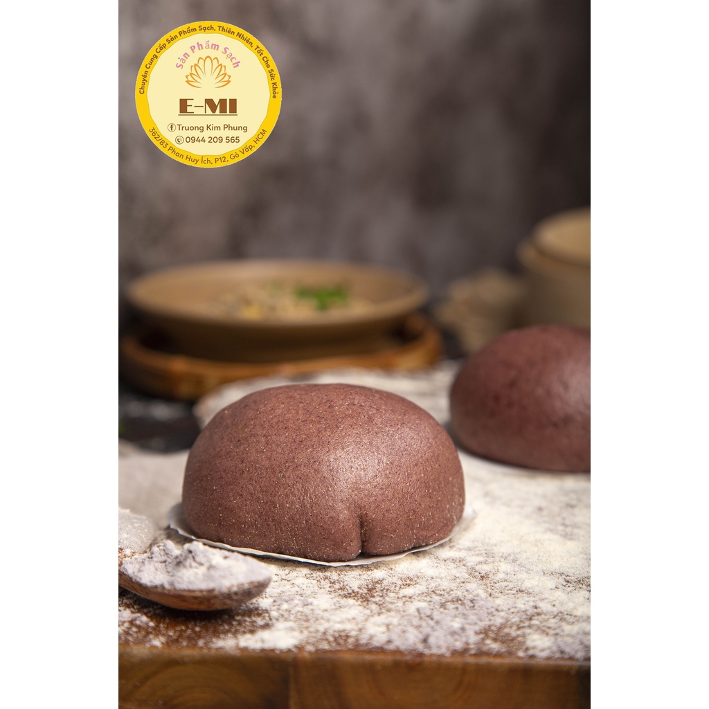 Bánh Bao Gạo Lứt Chay Nấm Phô Mai Đặc Biệt- Bánh Bao Ăn Kiêng- Healthy