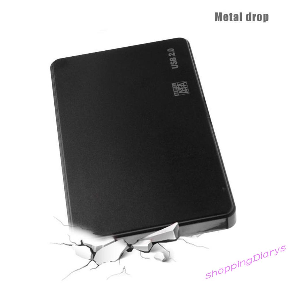 Hộp Nhựa Đựng Ổ Cứng Ngoài 3tb Usb 2.0 / 3.0 2.5 Inch Sata Ssd Hdd