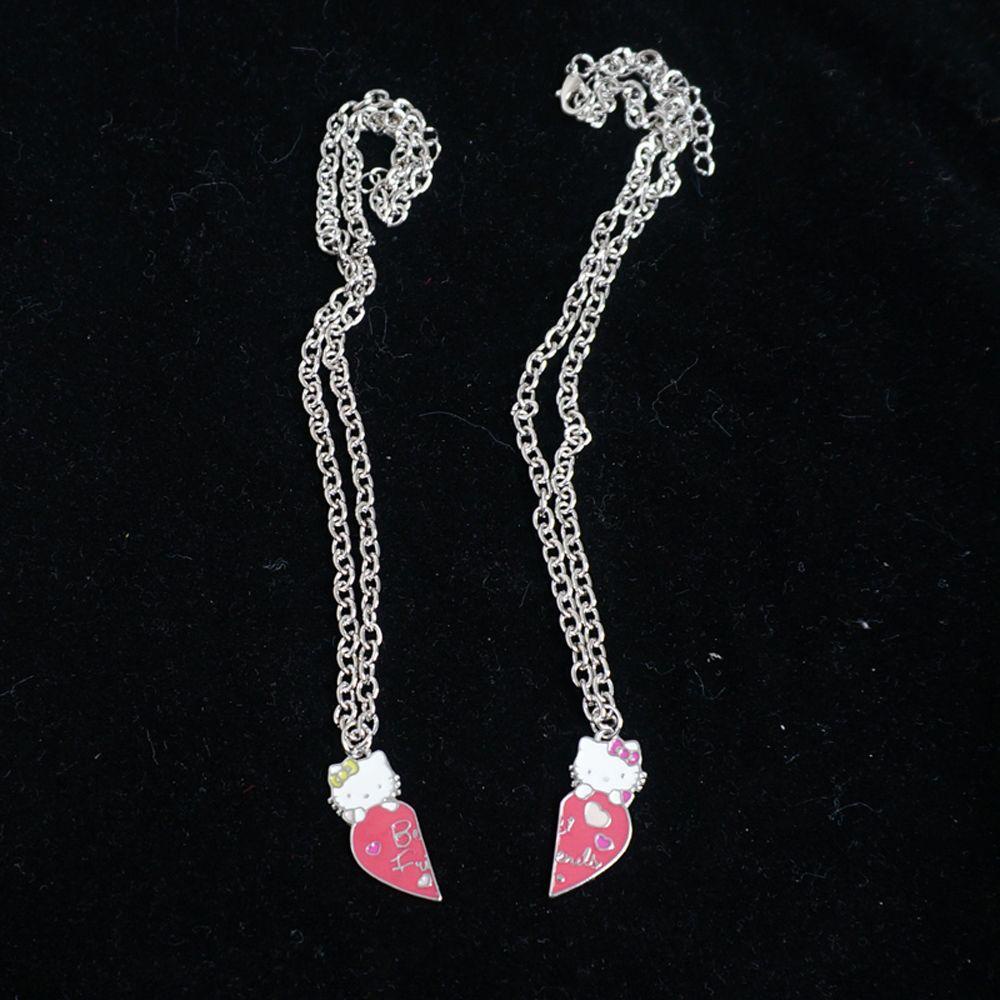 Vòng cổ Tình Bạn Mặt Mèo Hoạt Hình VANES1