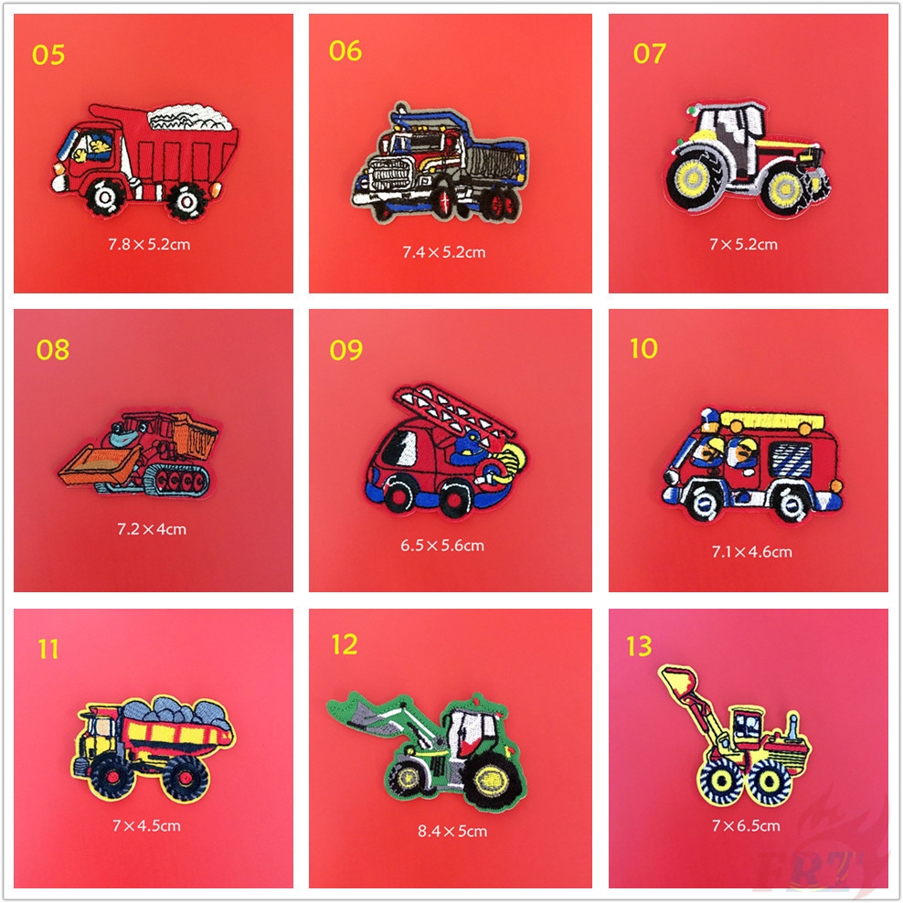 Sticker ủi thêu họa tiết hoạt hình dễ thương