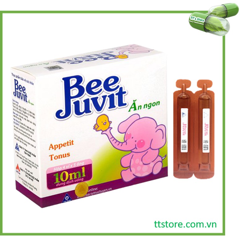 Siro Beejuvit Ăn Ngon (Hộp 20 ống) [Bee juvit]