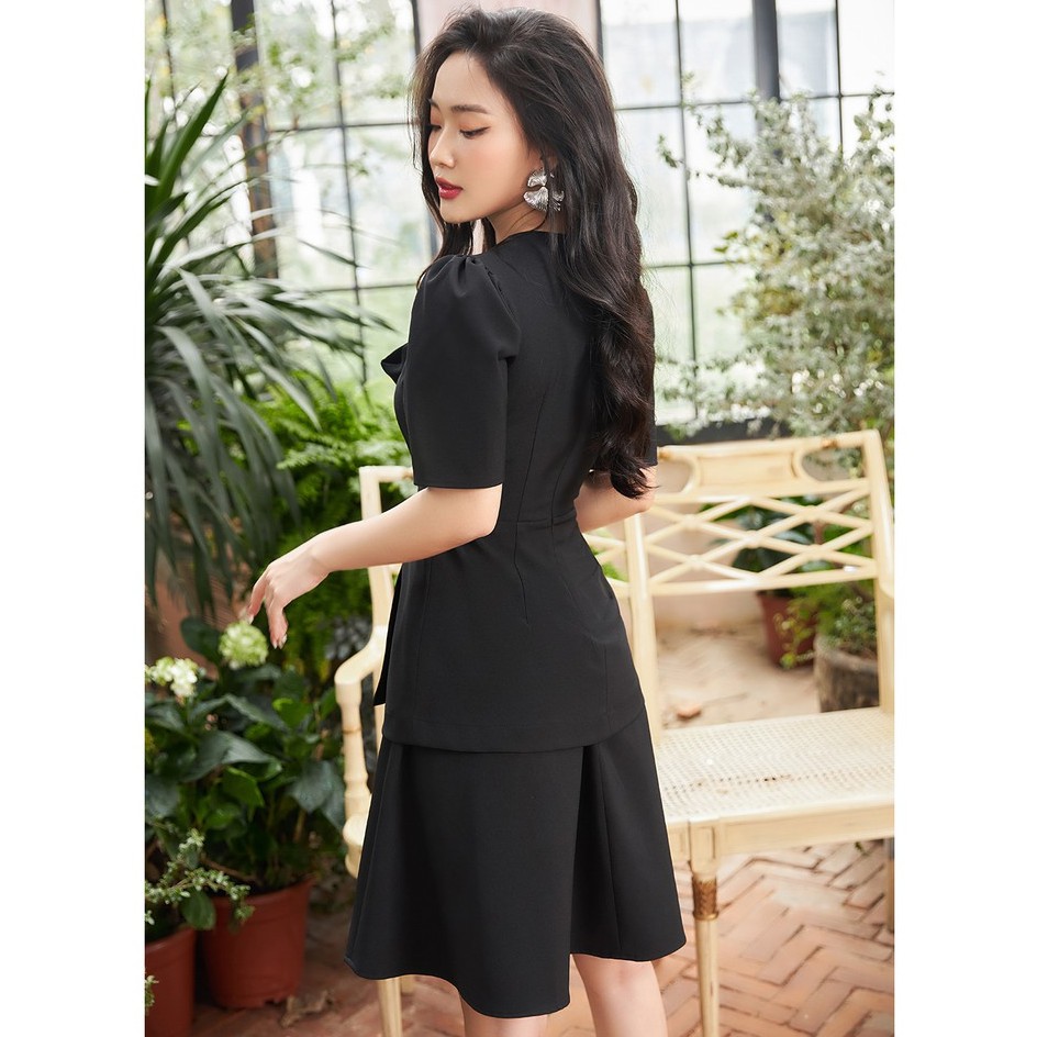Đầm xòe nơ buộc cổ DEA1205 | BigBuy360 - bigbuy360.vn