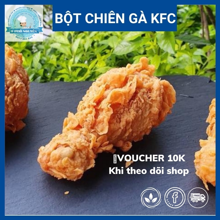 [FREESHIP đơn 50K] CB 5 set BỘT CHIÊN GÀ KFC - Tặng kèm bột hành tỏi mix sẵn