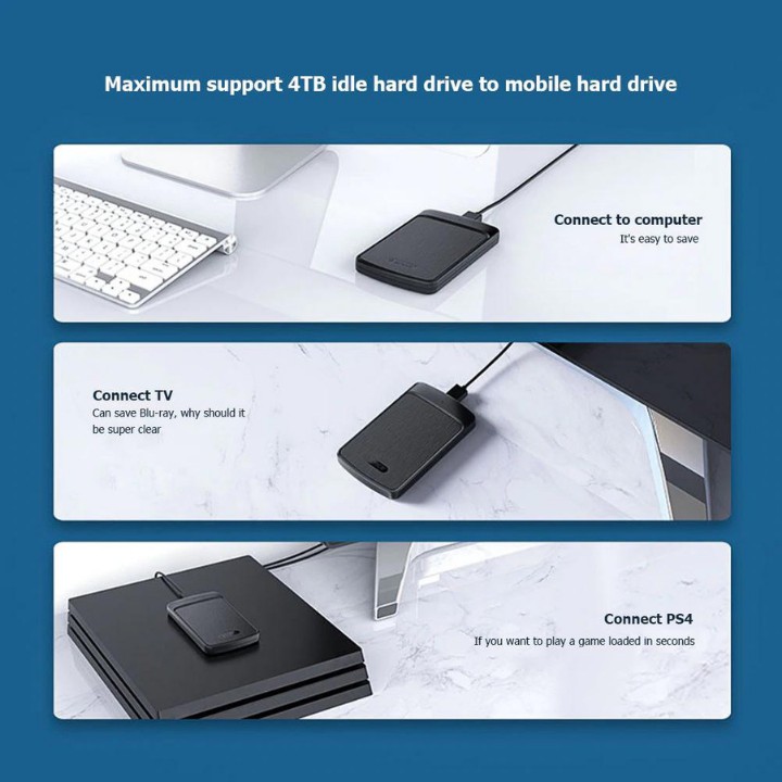 Ổ cứng , Ổ cứng máy tính , Box Orico 2020U3 USB 3.0 - Biến HDD/SSD 2.5-Inch thành ổ cứng di động , bảo hanh 2 năm | BigBuy360 - bigbuy360.vn