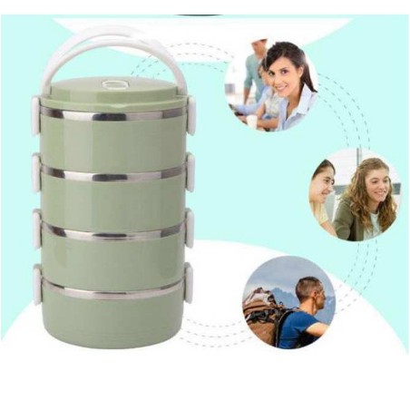 Cặp Lồng Inox Giữ Nhiệt Bốn Tầng Cao Cấp | BigBuy360 - bigbuy360.vn