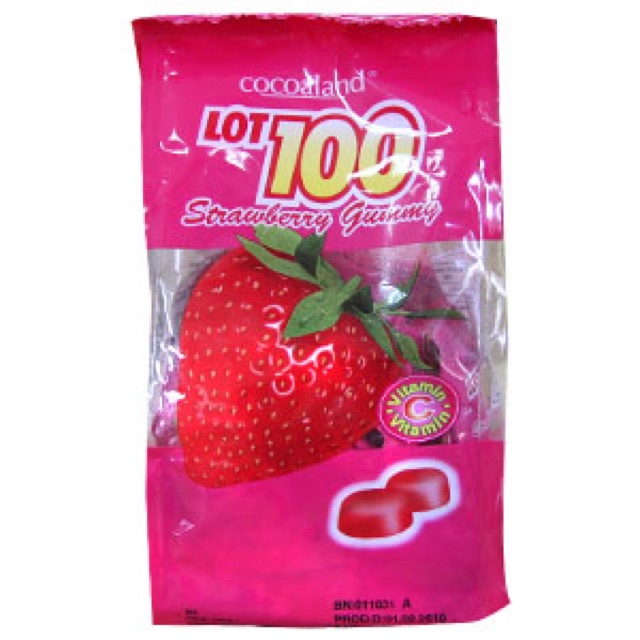 Kẹo Mềm Lot 100 Malaysia Gói 150gr