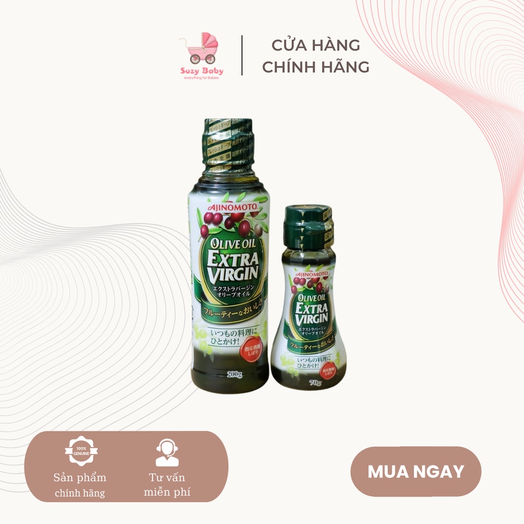 Dầu Olive Oliu Ajinomoto Nhật Bản cho bé