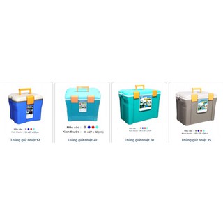 Thùng đựng đá 2 lớp giữ nhiệt lâu Song long