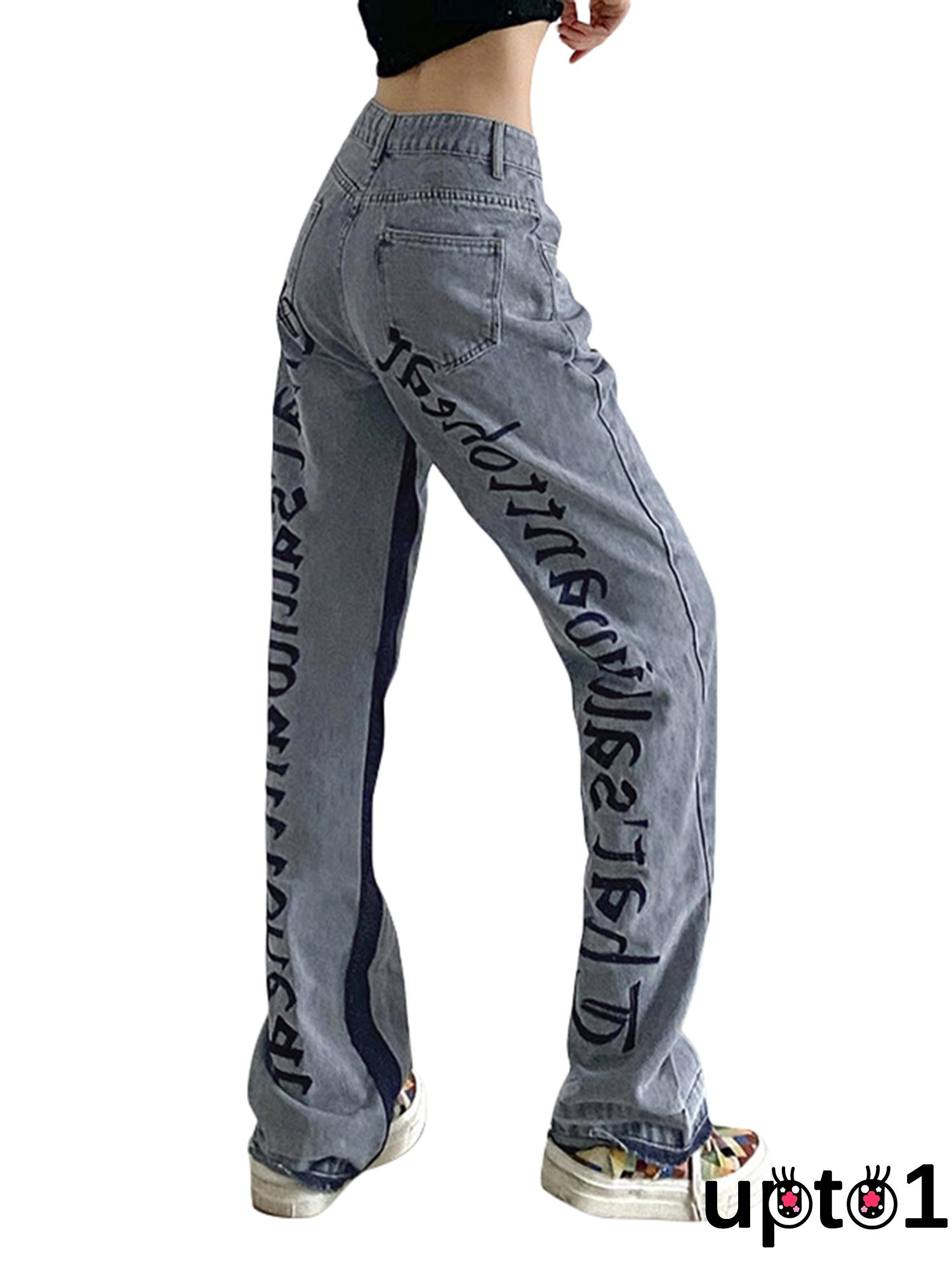 Quần Jeans Dài Ống Rộng Thời Trang Dành Cho Nữ | BigBuy360 - bigbuy360.vn