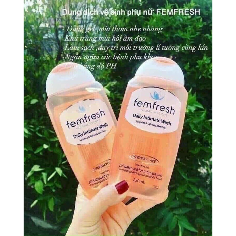 DUNG DỊCH VỆ SINH PHỤ NỮ FEMFRESH