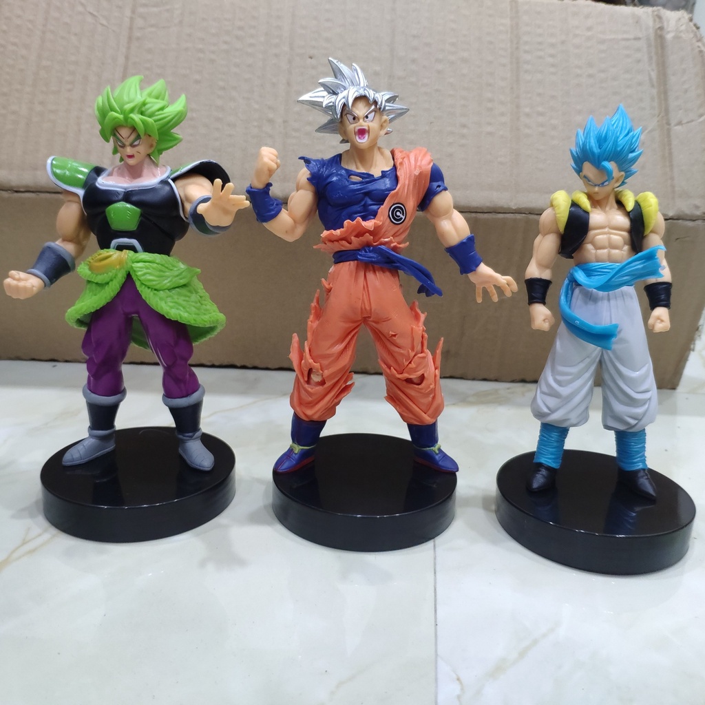 [có đế] Mô hình đồ chơi Dragon Ball Songoku gohan broly super saiyan dragonball goku gô ku ultra instinct gogeta vô cực