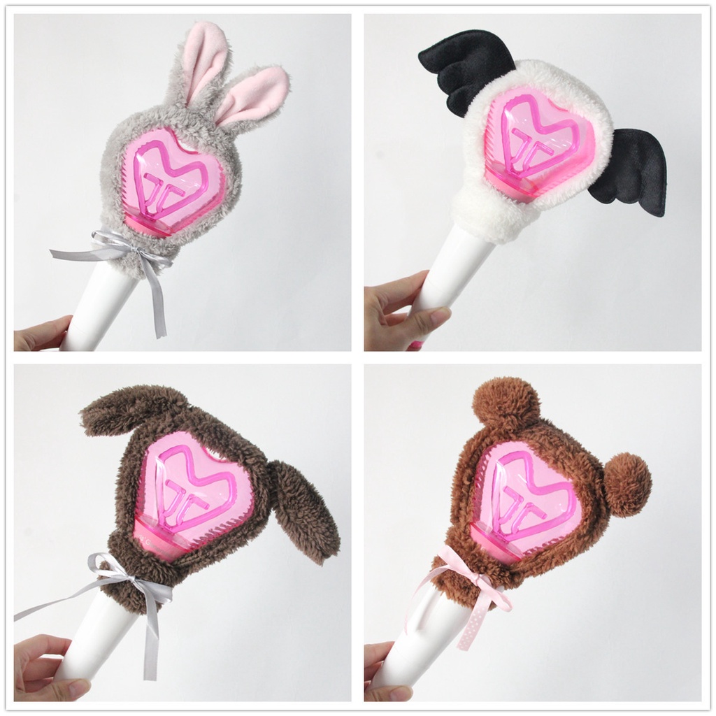 Vỏ Bọc Đèn Led Phối Lông Dùng Trang Trí Độc Đáo