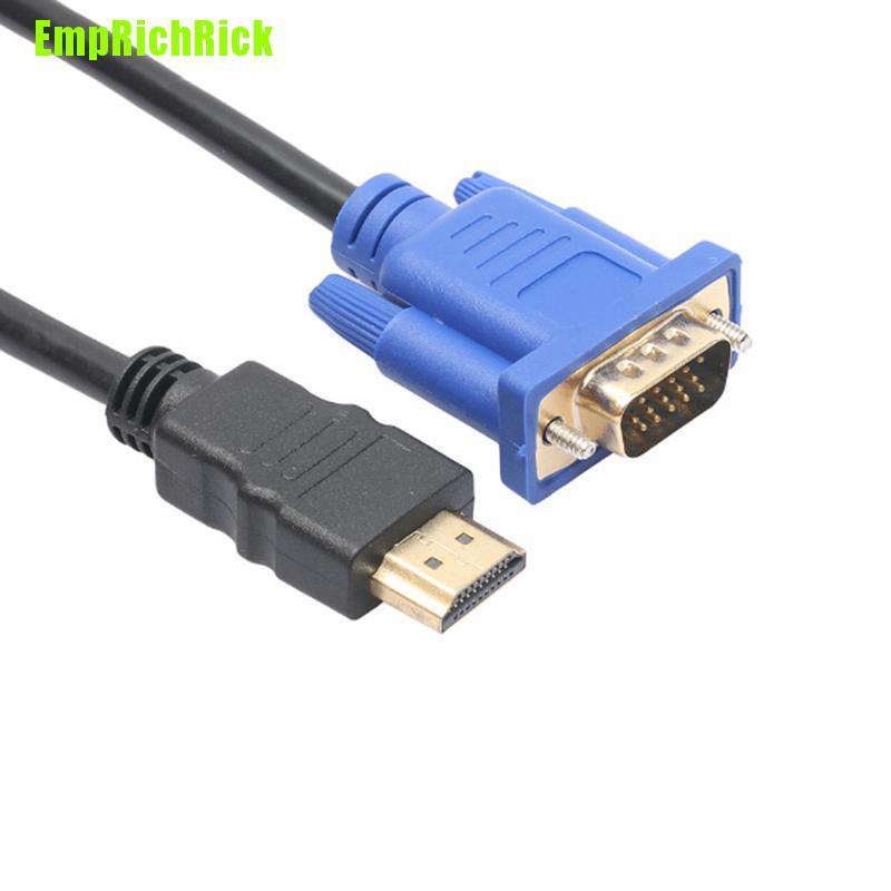 Dây Cáp Chuyển Đổi Hdmi Sang Vga Hd Dài 1.8m