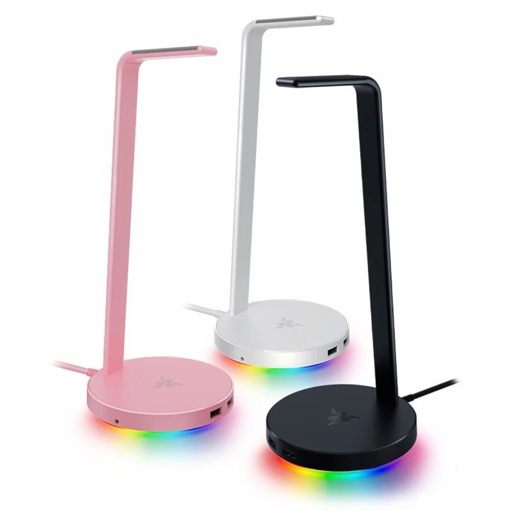 Giá treo tai nghe Razer Base Station V2 Chroma-USB 3.1 Hub-7.1 Surround Sound