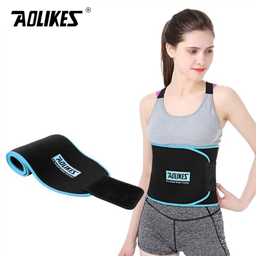 Đai lưng nữ bản to cuốn eo giảm mỡ bụng chính hãng Aolikes AL 7980 tập gym, yoga vntkx144