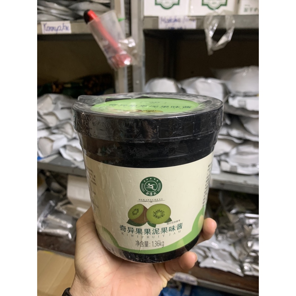 Sốt Sauce Sensini Kiwi Xanh ( Người Chạy) Hộp 1.36kg