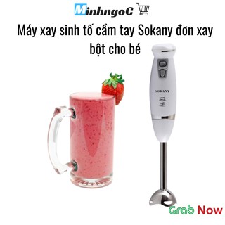 Máy Xay Sinh Tố Cầm Tay Đa Năng Mini Cao Cấp, Xay Hoa Quả Đồ Ăn Dặm Cho Bé Tiện Lợi  - Siêu Thị Minh Ngọc