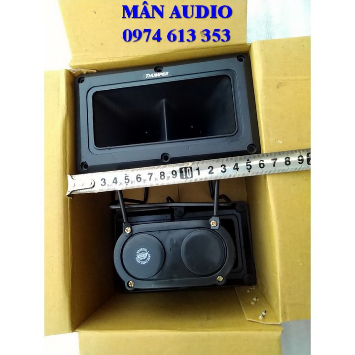 COMBO 2 CHIẾC LOA TREBLE KÍCH THƯỚC LỚN THUMPER E20 - GẮN AMPLI
