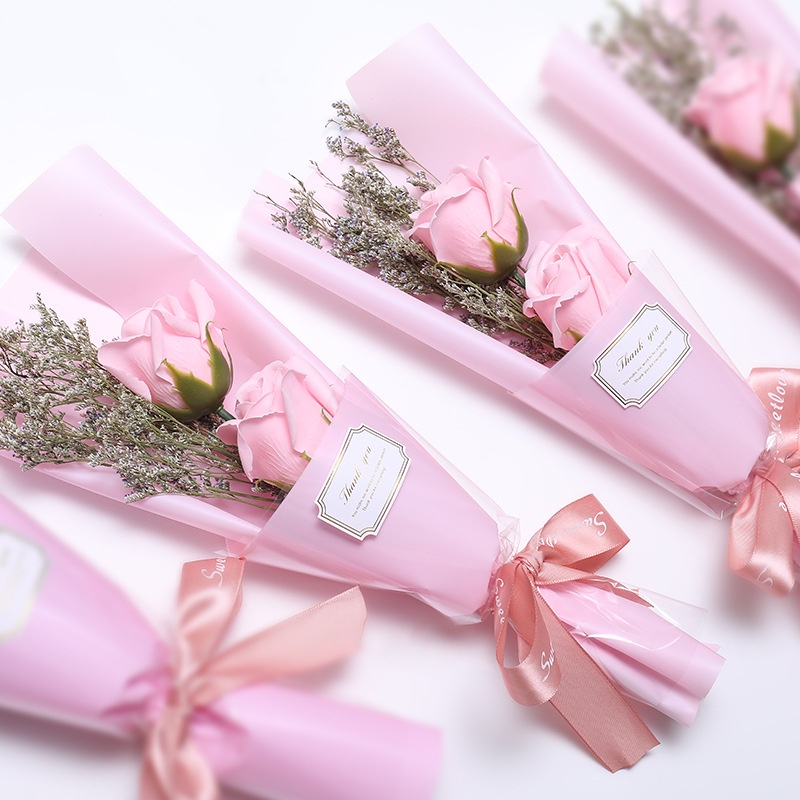 Bó hoa hồng sáp làm quà tặng sinh nhật/lễ tình nhân