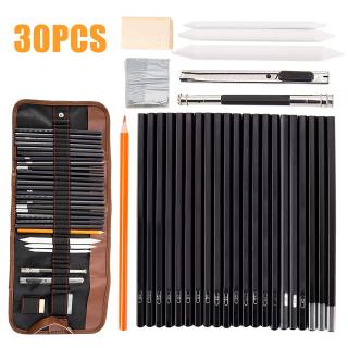 Bộ bút chì vẽ phác họa nghệ thuật 30 món tiện dụng