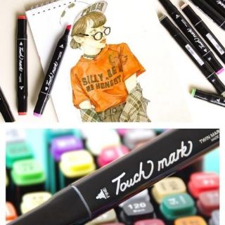 [Mua 1 tặng 5] Bút Touch Marker Liit 30 Màu