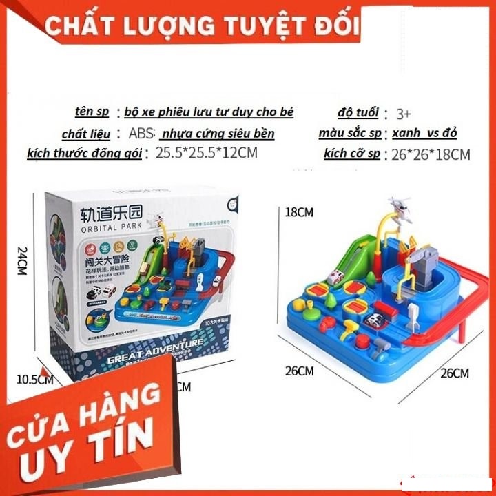 [HOT] Bộ Đồ Chơi Lắp Ráp, Lắp Ghép Đường Đua Ô Tô Phiêu Lưu Cho Bé Trai,Gái 3 4 5 6 7 8 Tuổi - Đồ Chơi Phát Triển Tư Duy