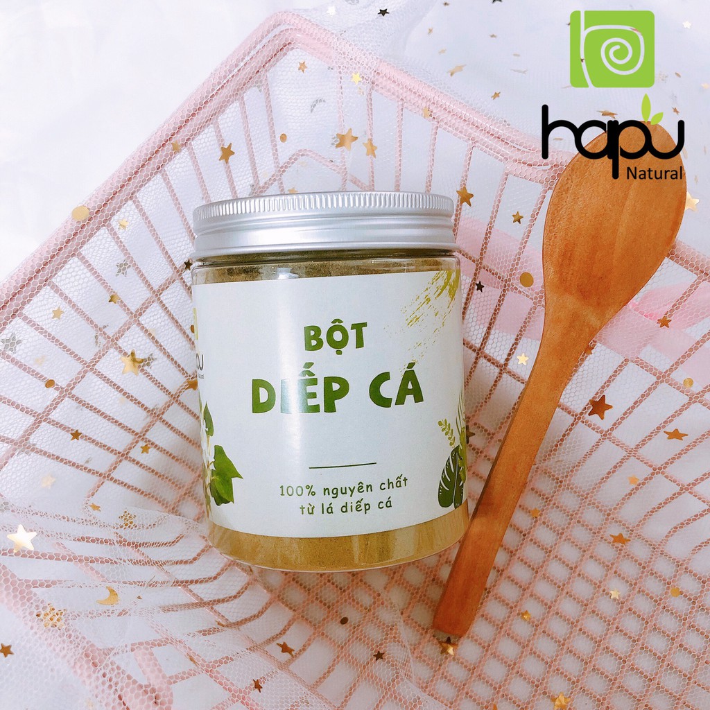 Hũ Bột Diếp Cá Sấy Lạnh Nguyên Chất Thiên Nhiên HaPu Organic 100G