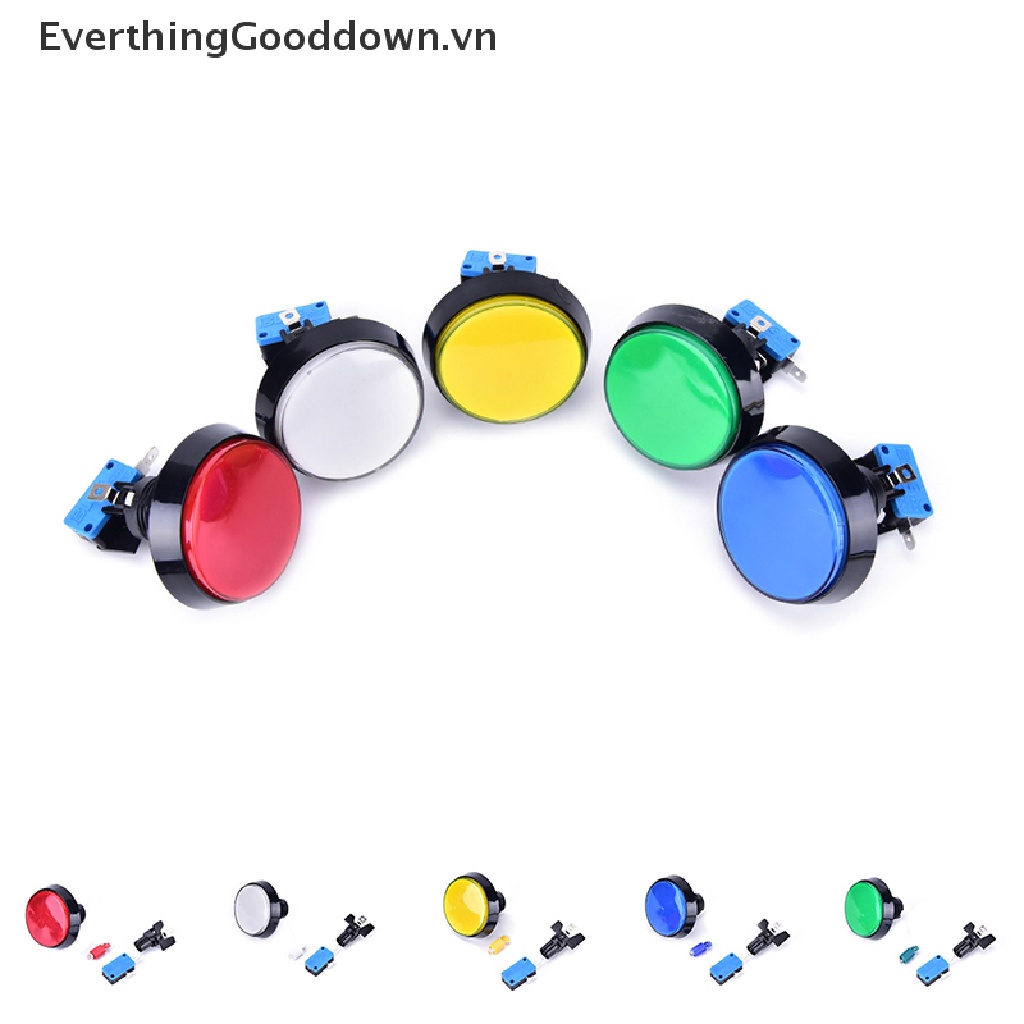 Everthinggooddown Đèn LED Tròn Lớn 60mm Dùng Để Chơi Game