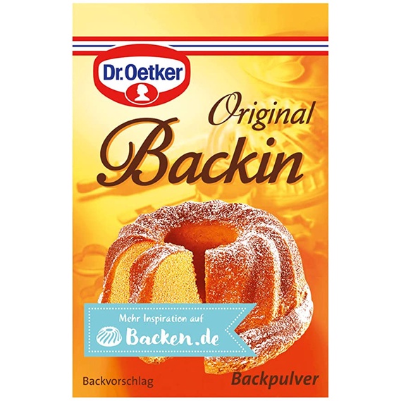 Bột nở bột nổi baking powder Dr.Oetker gói 16g nhập Đức