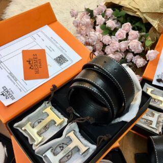 Thắt lưng Hermes 2 mặt 2 màu siêu cấp