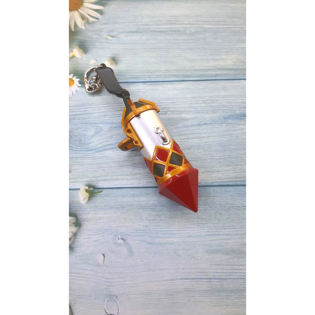 [ Tặng đế ] [ 11cm ] Móc khóa hợp kim tên l ửa của Joker / Mặt Cười - Identity V - Baystore