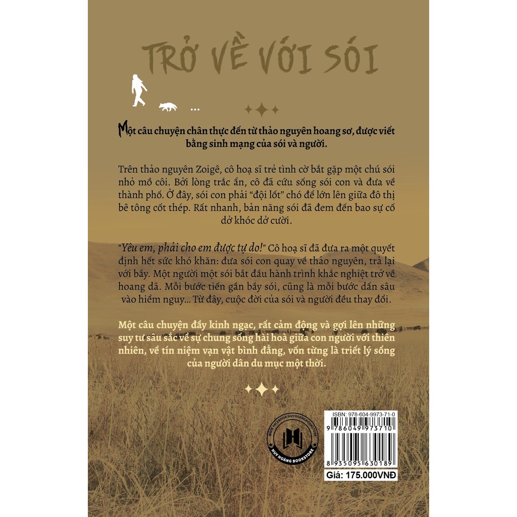 Sách - Trở Về Với Sói (HH, Lý Vi Y)